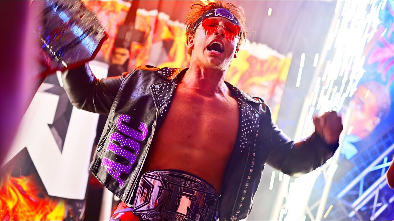 Ace Austin gets confronted by Robbie Eagles!