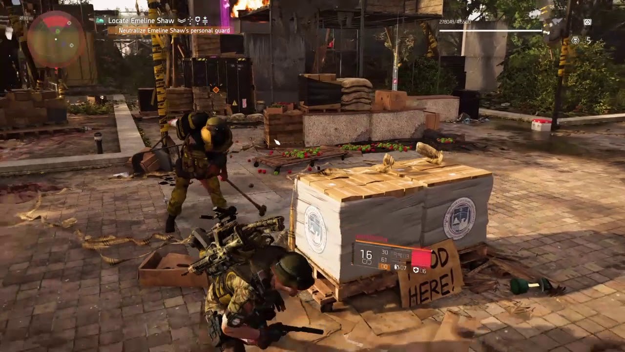 The Division 2 how to shoot Basilisk´s armor stage 5 unlocking the gunner PS4