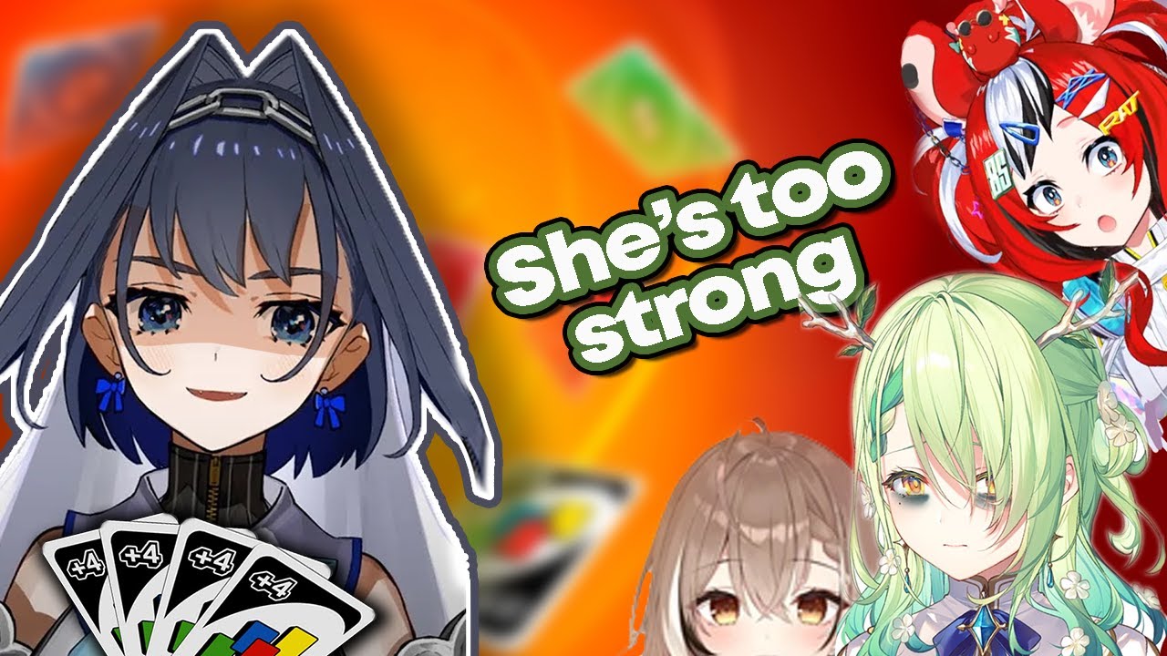 Council Plays Against the UNO VTuber 【Council UNO Collab Highlights】