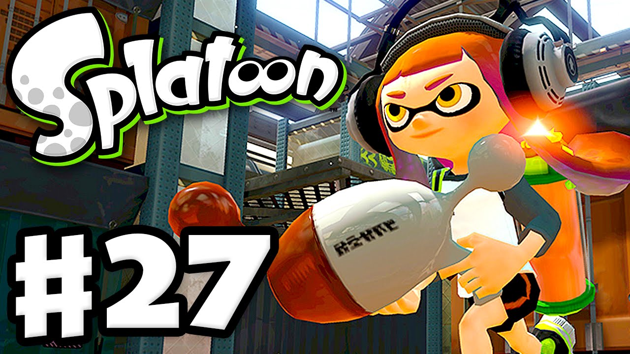 Splatoon - Gameplay Walkthrough Part 27 - Unavoidable Flying Object! (Nintendo Wii U)
