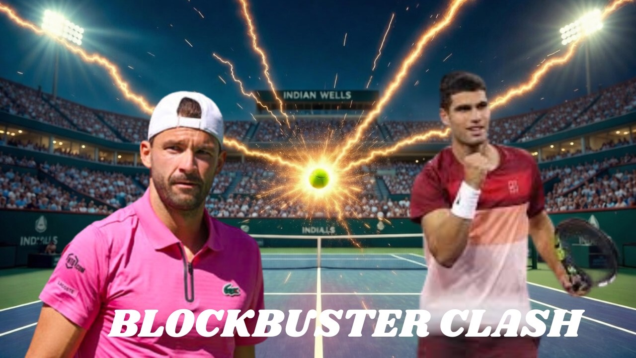 GRIGOR DIMITROV REVEALS REAL FEELINGS BEFORE CARLOS ALCARAZ INDIAN WELLS CLASH