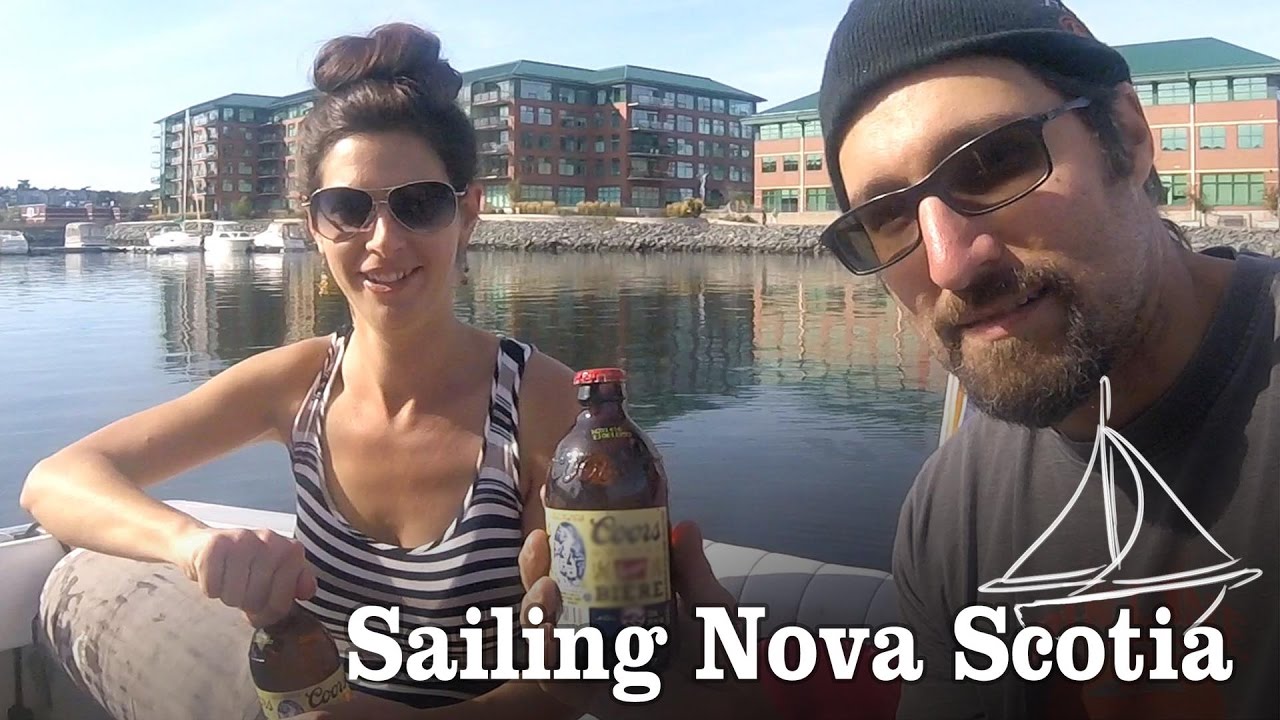 Boat Hits Dock! & Trawler Tour [ Episode 9- Sailing Nova Scotia]