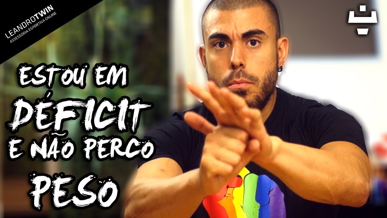 PAREI DE PERDER PESO MESMO COM DEFICIT CALÓRICO CORRETO