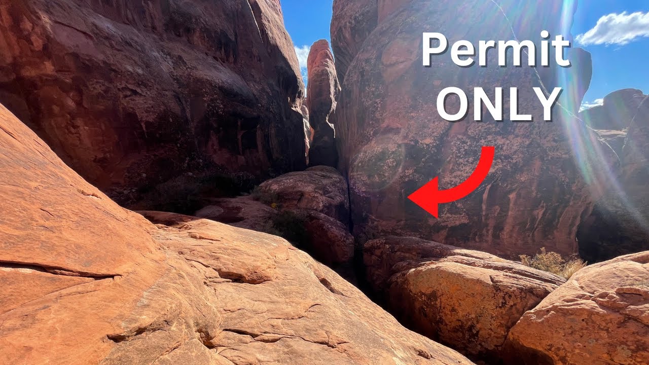 Few have seen this ASTONISHING hike in Arches National park! Fiery Furnace Trail (Permit Only)