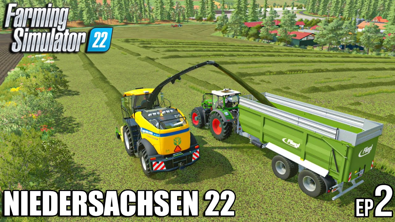I Started The SILAGE PRODUCTION | Niedersachsen 22 | Timelapse #2 | Farming Simulator 22