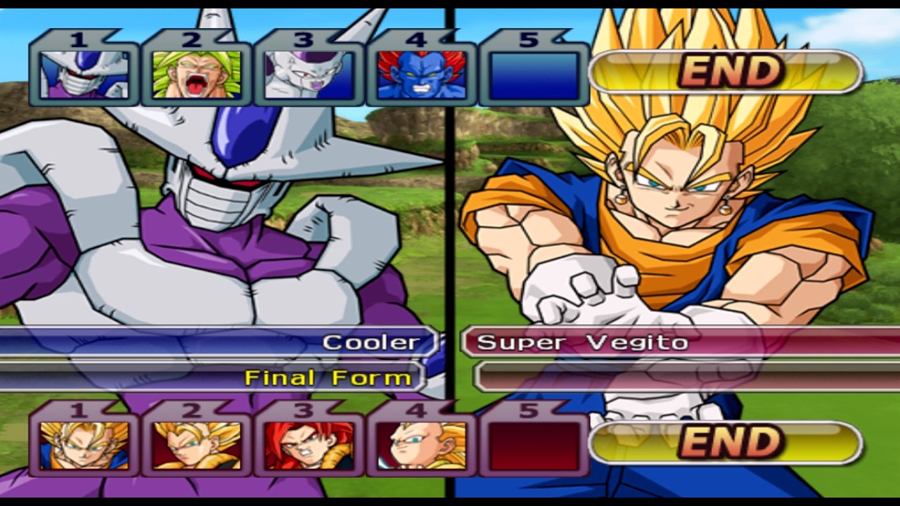 4X4 VILÕES VS FUSÕES no DBZ BT3 Emulador DOLPHIN