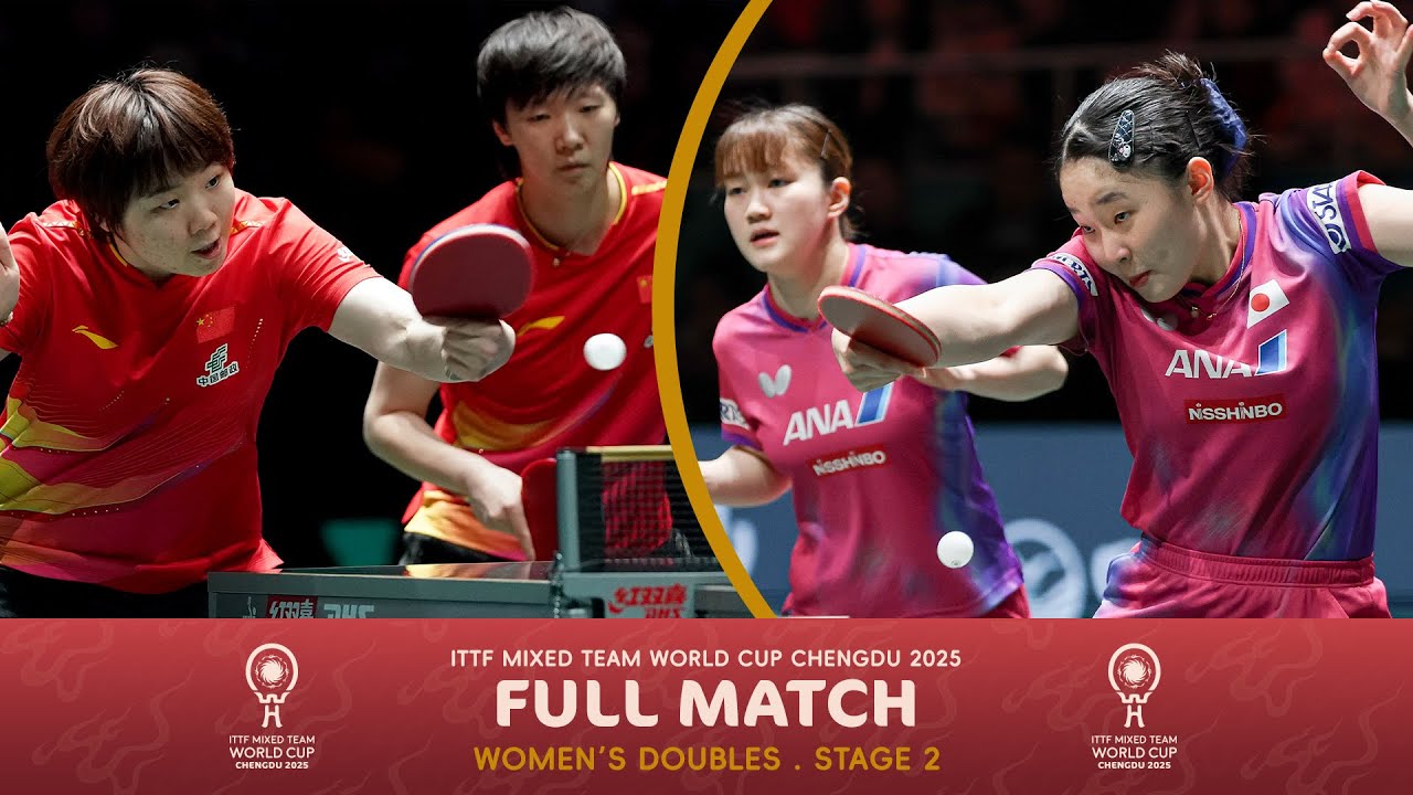 FULL MATCH | Kuai/Wang vs Harimoto/Odo | ITTF Mixed Team World Cup 2025 (Stage 2)