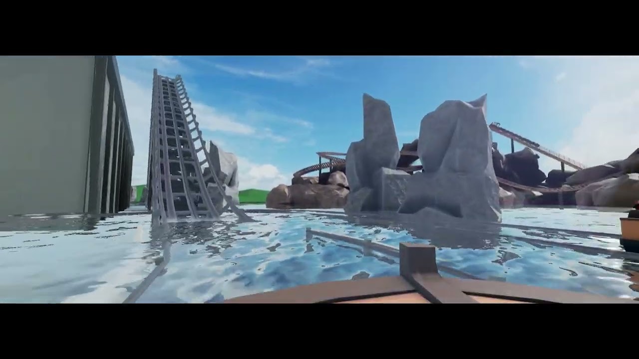 MISSION : MYSTIC RIVER RAPIDS BOAT RIDE  #themepark #themeparktycoon2