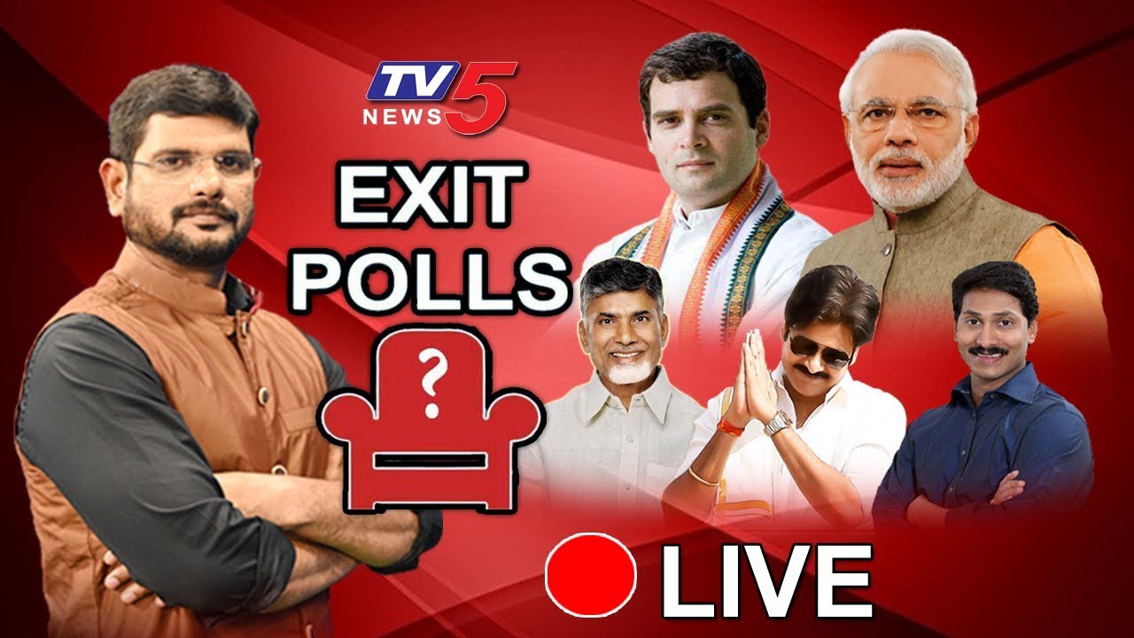 TV5 Exit Polls Survey LIVE | AP Exit Polls 2019 | TV5 Murthy Live | TV5 News