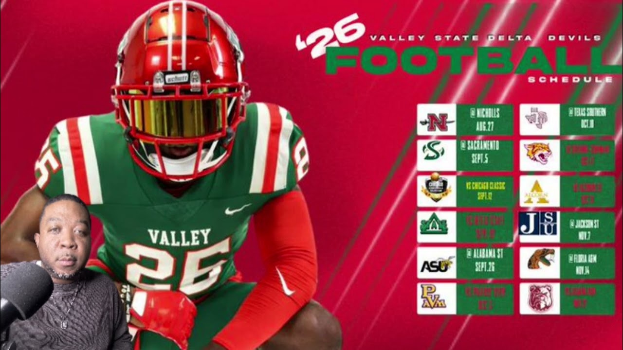 Mississippi Valley State Football Shedule Review! Let's gooo!