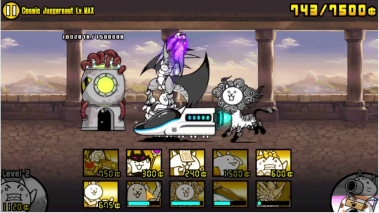 Cosmic Juggernaut Lv.MAX (Baron Hyppoh) Rush. (No uber or powerup)
