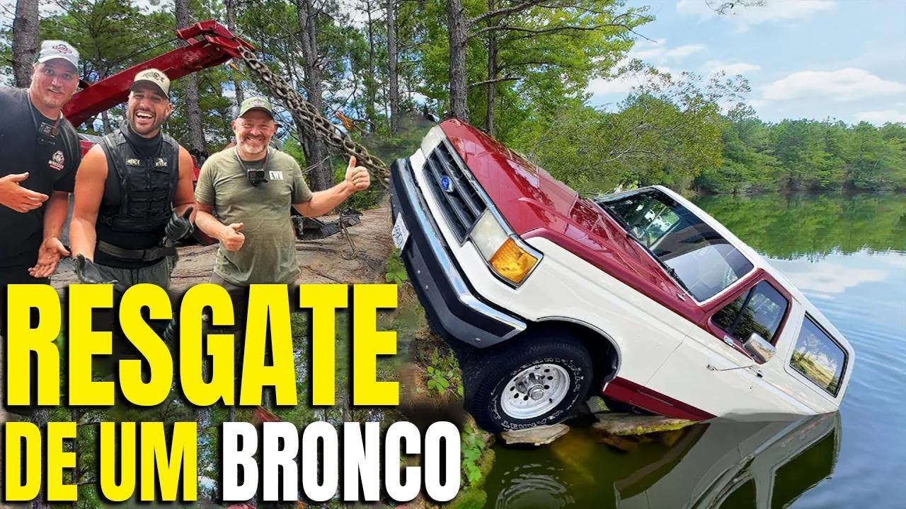Ford Bronco é encontrado após 30 anos submerso! Resgate com @JigginWithJordan