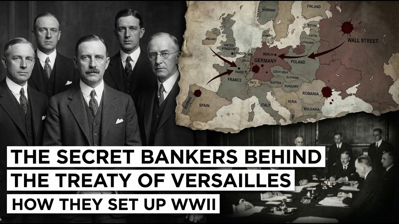 The Secret Bankers Behind the Treaty of Versailles — How They Set Up WWII