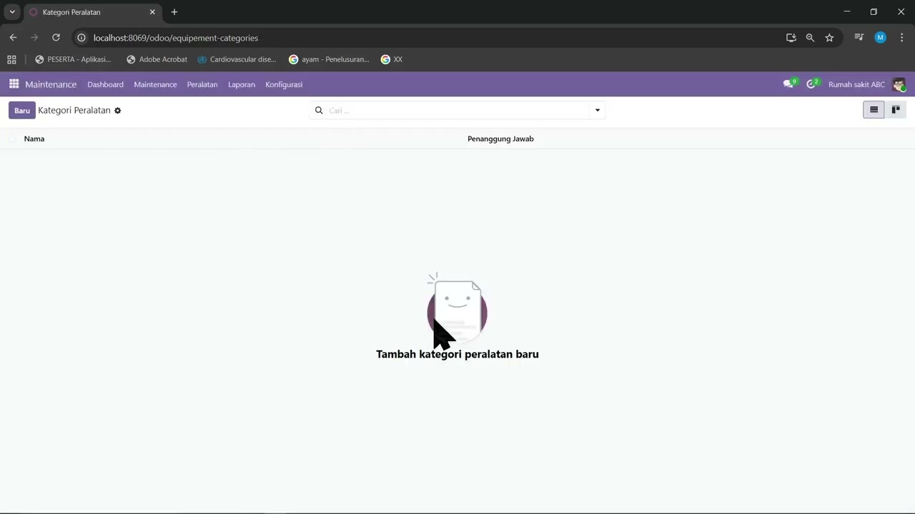 Manajemen Alat  Menggunakan Odoo Maintenance - Bagian  4 CMMS Odoo