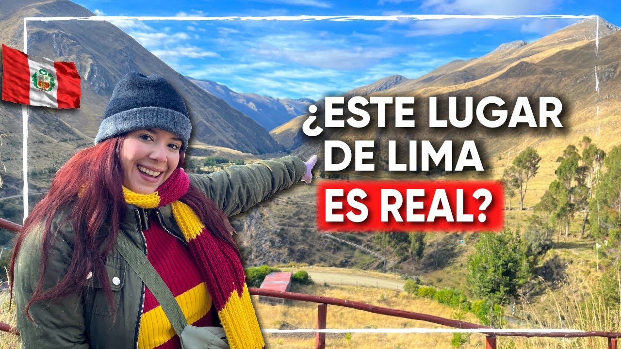 ¿EL PUEBLO MÁS ALUCINANTE DE LIMA?😱 - VILCA