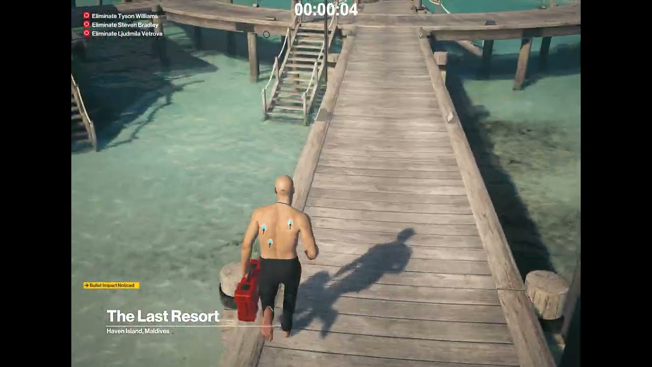 Hitman&trade; 3 - [13s] The Last Resort (Haven Island) SA/SO Speedrun