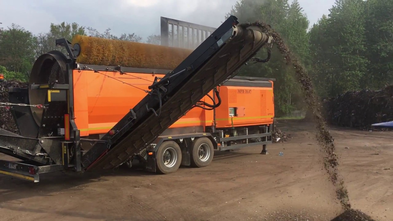 Mobilny przesiewacz bębnowy sellus-recykling.pl