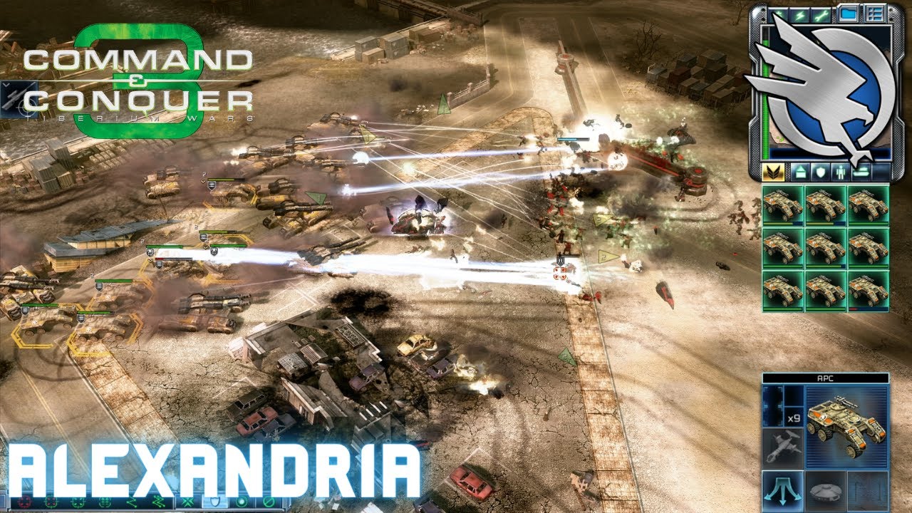 Command & Conquer 3 Tiberium Wars - ALEXANDRIA (Hard)