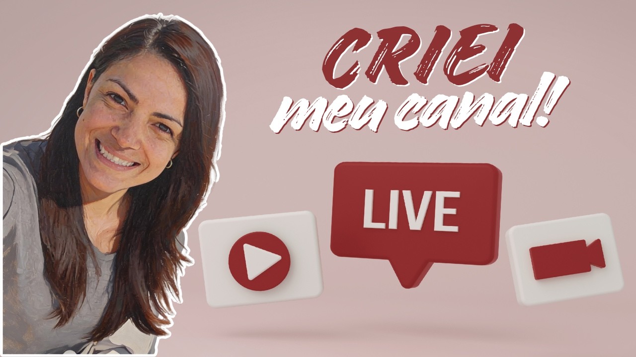 Criei um canal no YouTube (mesmo sabendo que ninguém vai assistir agora)