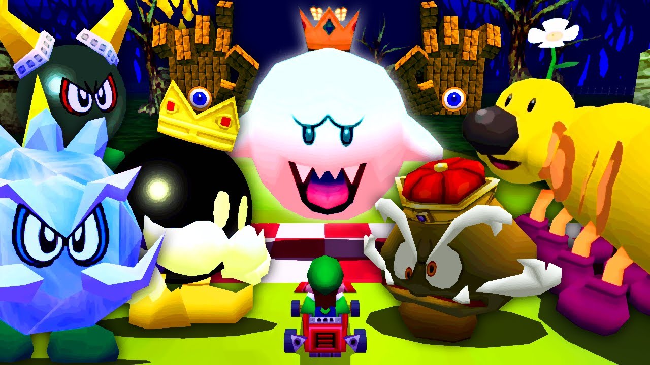 Mario Kart DS HD - All Bosses (3-Star Ranking)