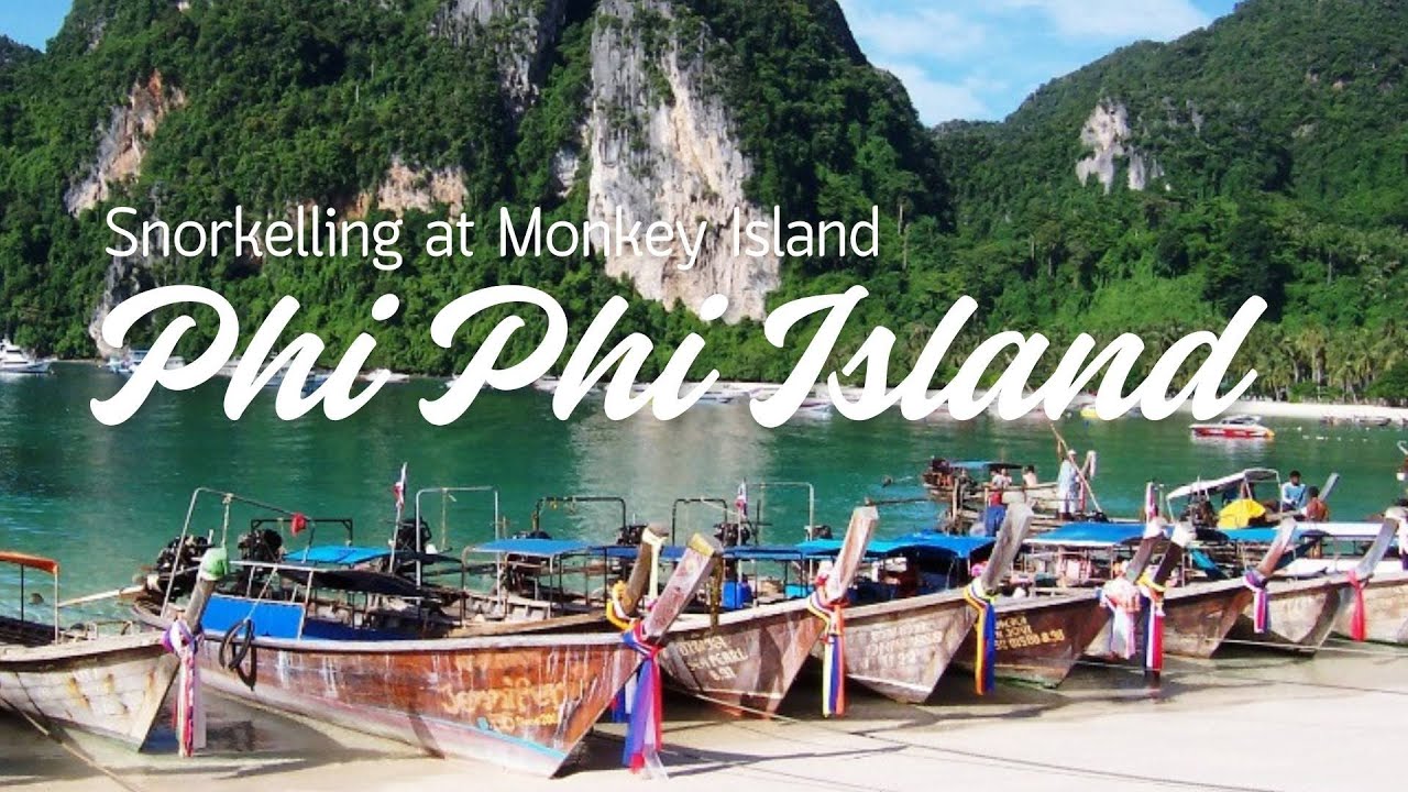 🌊 Phi Phi Island Speedboat Tour | Snorkeling at Monkey Island with Chaw 🌴✨