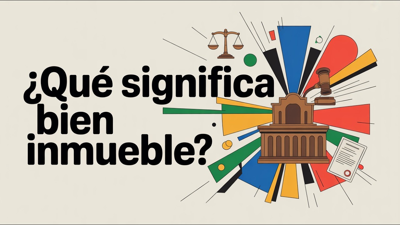 ¿Qué es un Bien Inmueble? Explicación y ejemplos