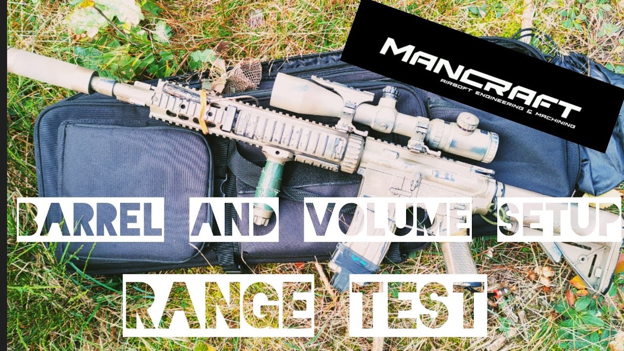 Long vs Short barrel - Accuracy test and shooting | Mancraft Pdik gen3