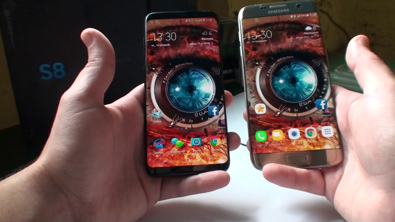 Samsung Galaxy S7 Edge vs Galaxy S8 quick comparision NEW!!!