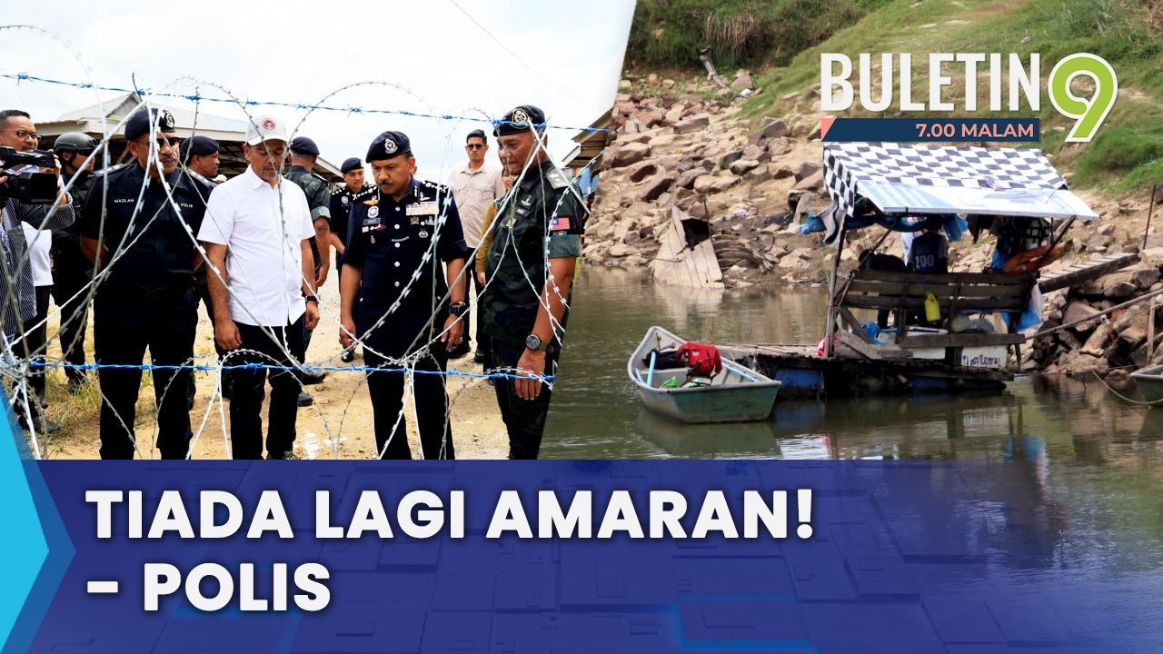 Perahu Haram Masuk Sungai Golok Akan Dirampas - Polis (B9)