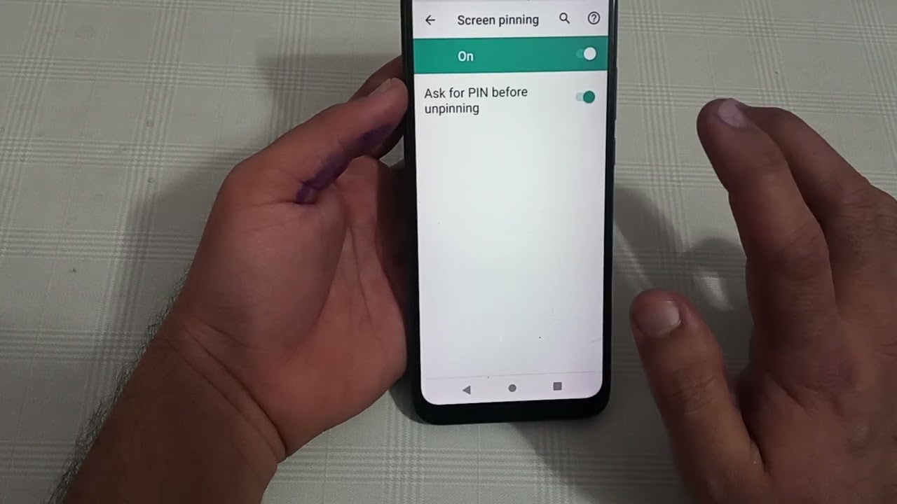 Nokia c01 plus mein screen pinning use Karen, how to use screen pinning in Nokia mobile