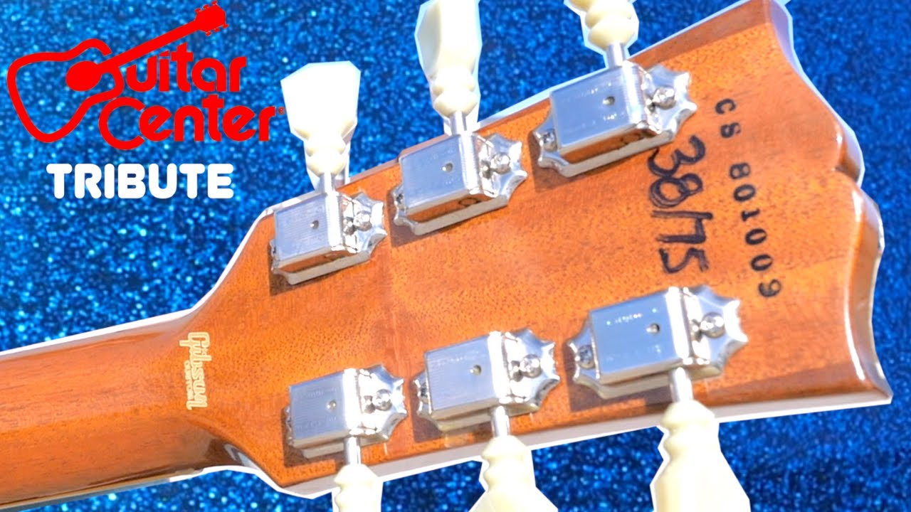 Sparkle Top Deluxe Tribute от Guitar Center — это... 😲 | Обзор Gibson Custom 1975 Les Paul Tribut...