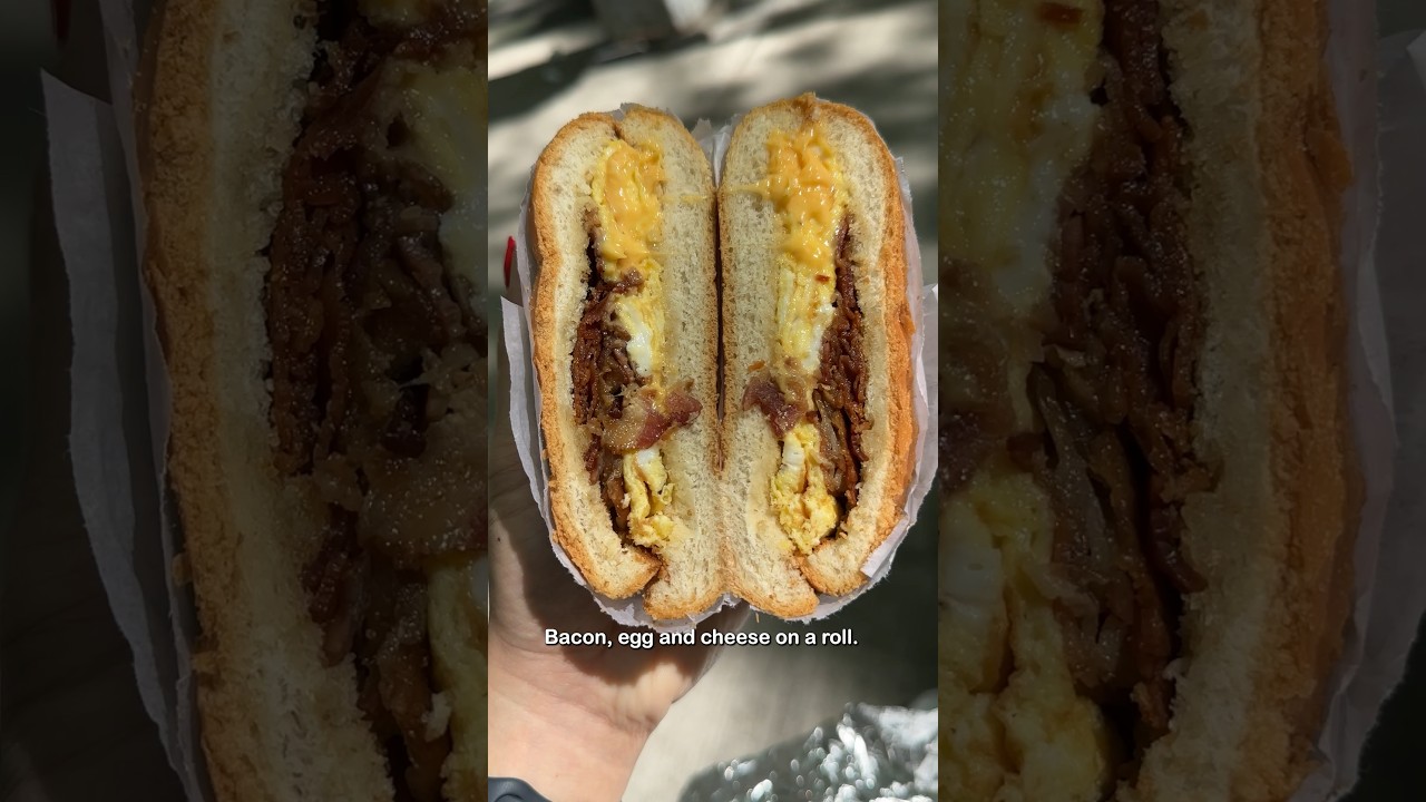My first Bacon, Egg, and Cheese
