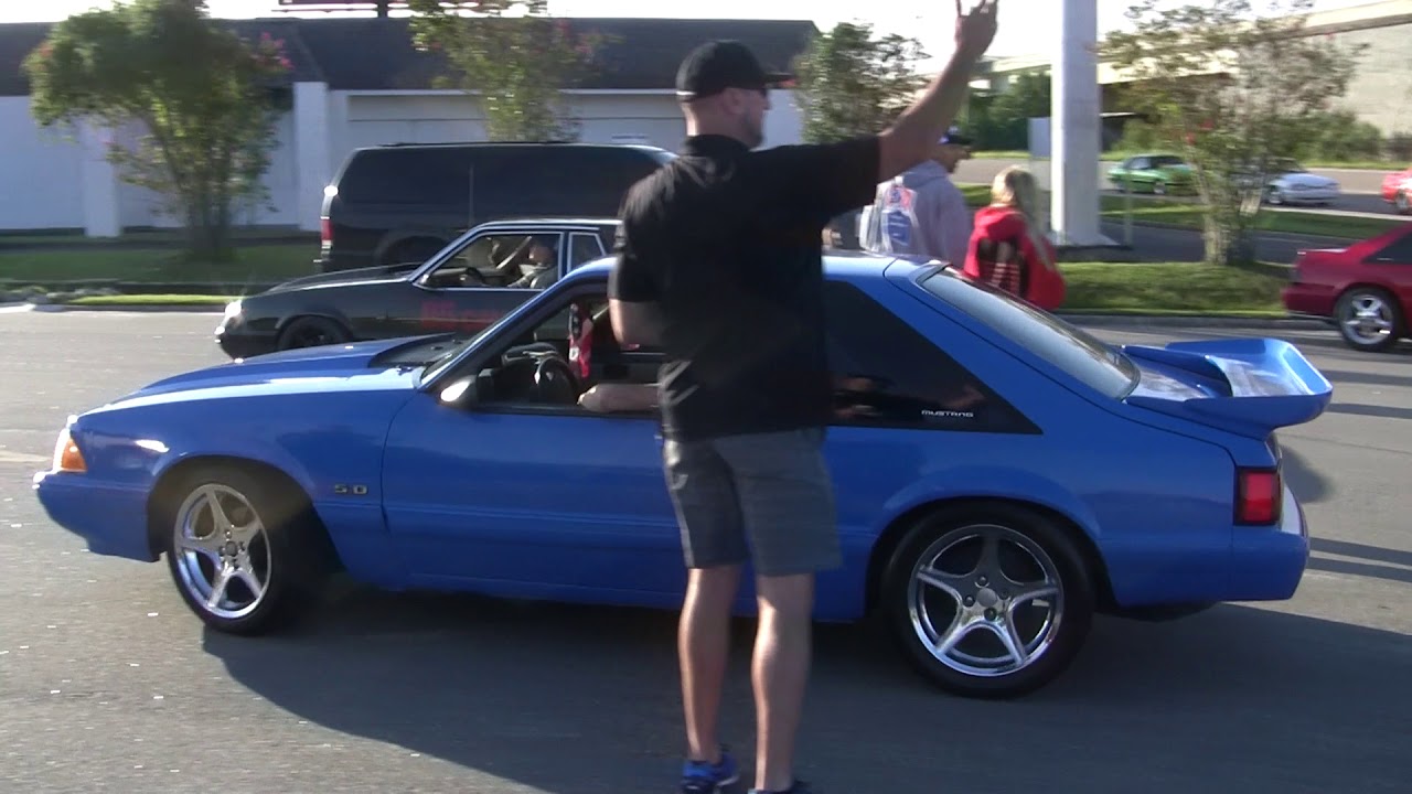 Mustang Week Foxbody Cruise in 2017