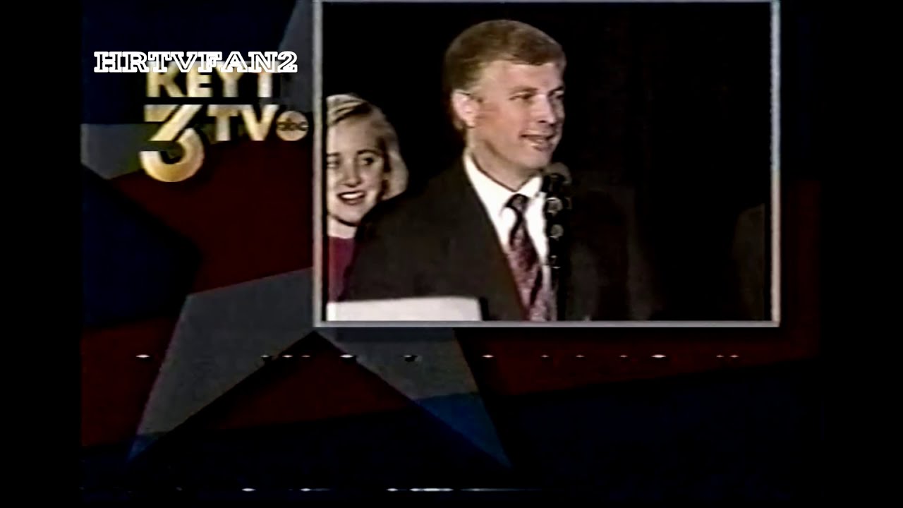 November 3, 1992 Election Night Coverage (ABC & NBC Concession/Victory Speeches)