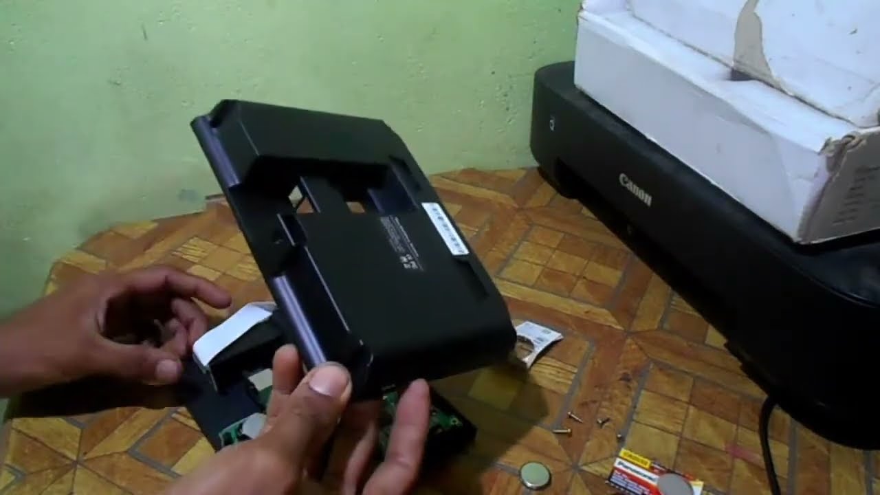 Cara mudah mengatasi mesin Finger Print Batrey CMOS Drop | Berhasil