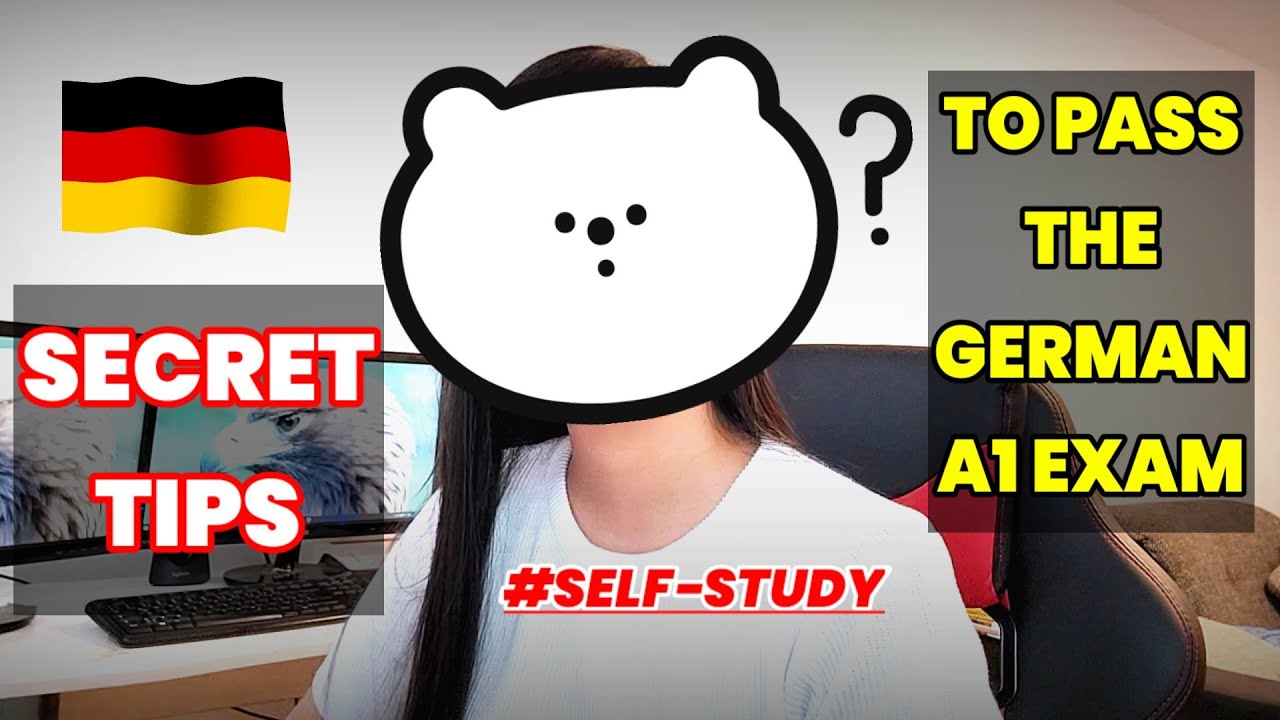 SECRET TIPS TO PASS THE GERMAN A1 EXAM | SELF-STUDY