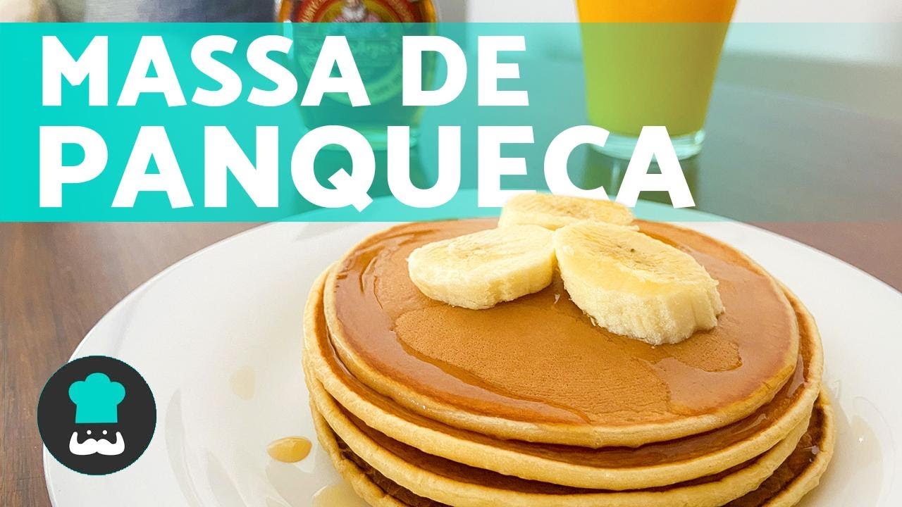 Massa de PANQUECA AMERICANA simples 🥞 e deliciosa 😍