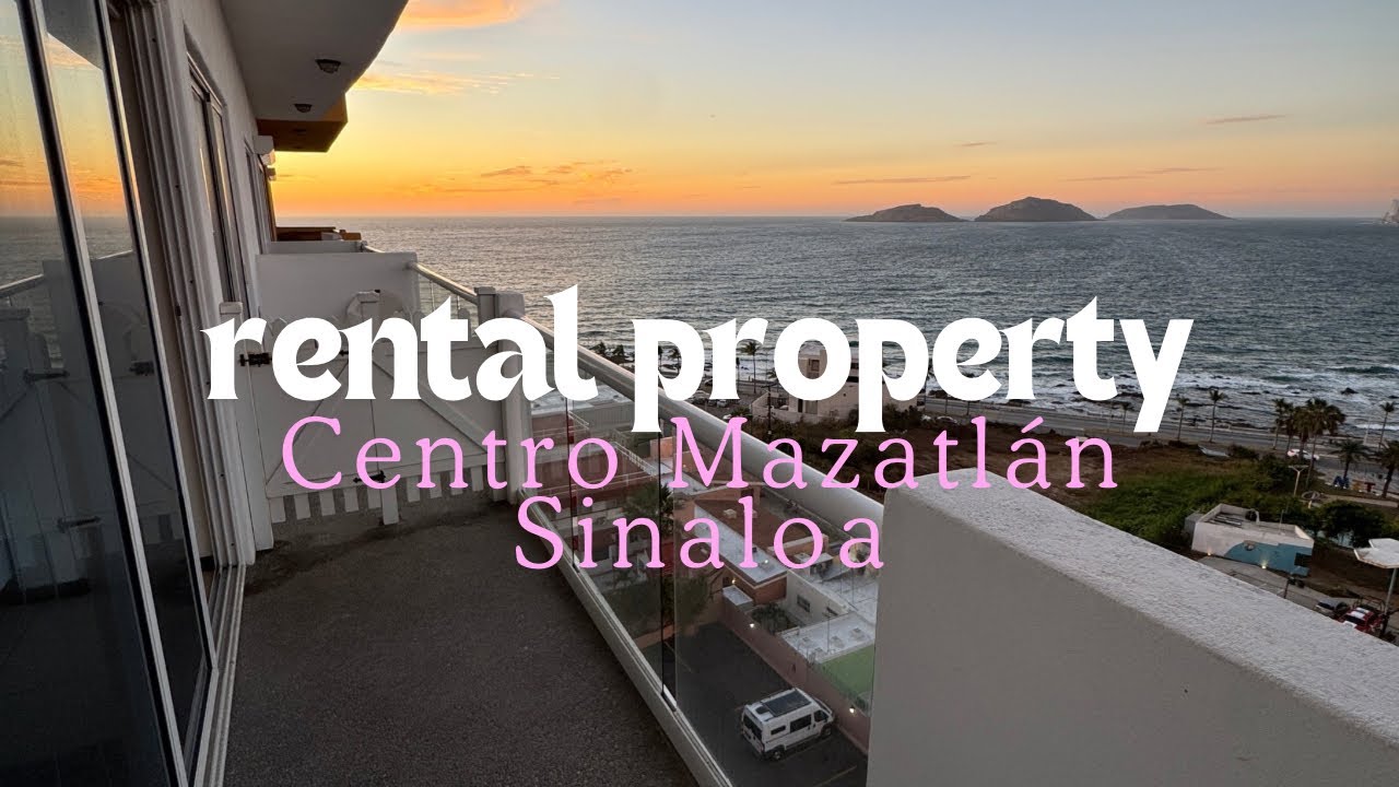 Apartment for RENT in MAZATLAN, ocean view MONTLY Contract