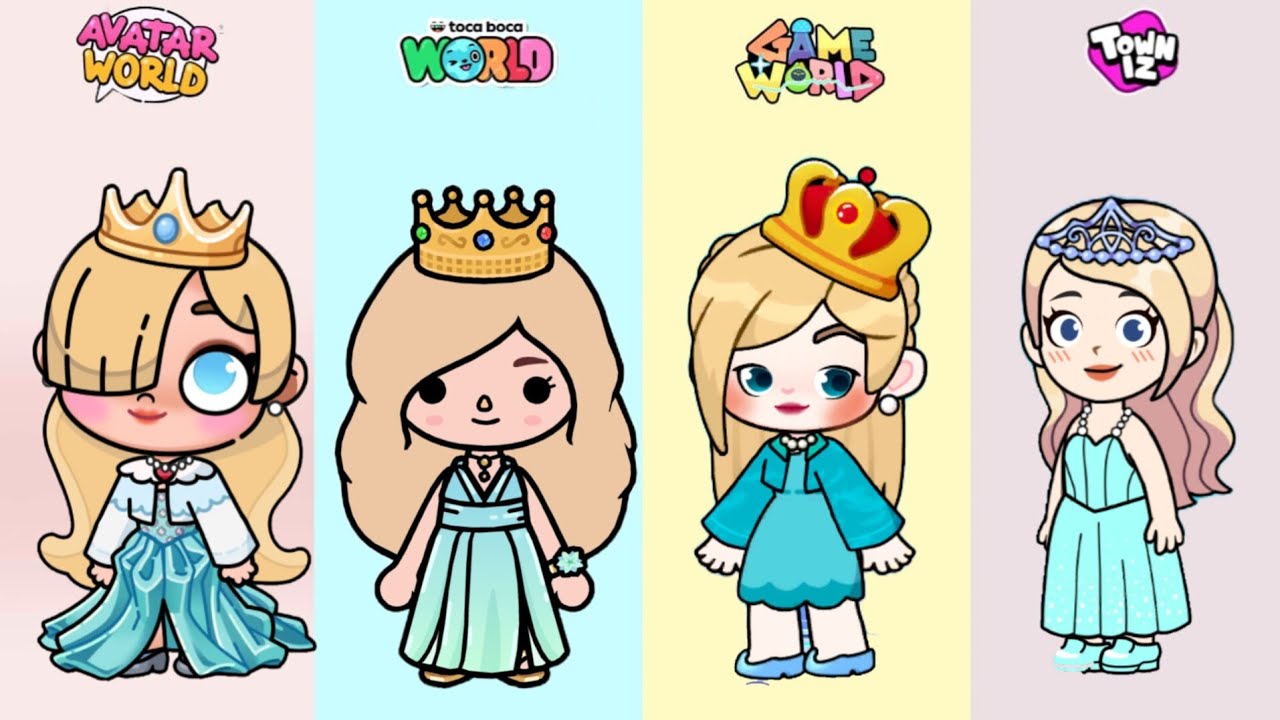 🩵Rosalina Inspired Look In 4 Gameplay  #pazu #avatarworld #gameworld #tocaboca  
