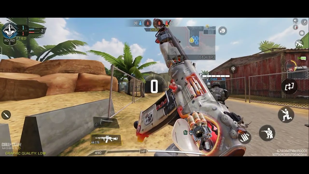 Using legecy weapon kn-44 without unique trail effect....#CODM