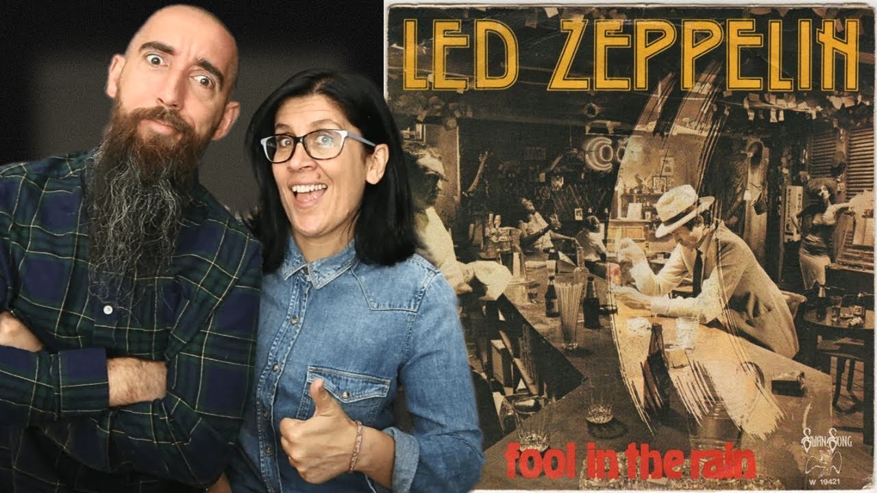 Led Zeppelin Fool in the Rain (REACTION) with my wife