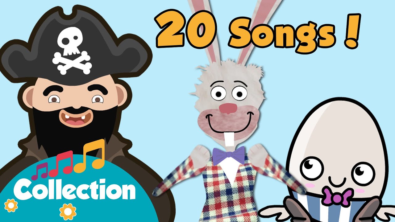 Head Shoulders Knees and Toes AND MORE! | Nursery Rhymes collection