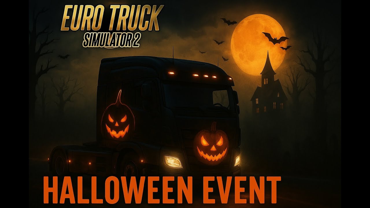 🎃 Euro Truck Simulator 2 - Halloween Event 2025 | Exploring Brackenheim 👻 EP : 01