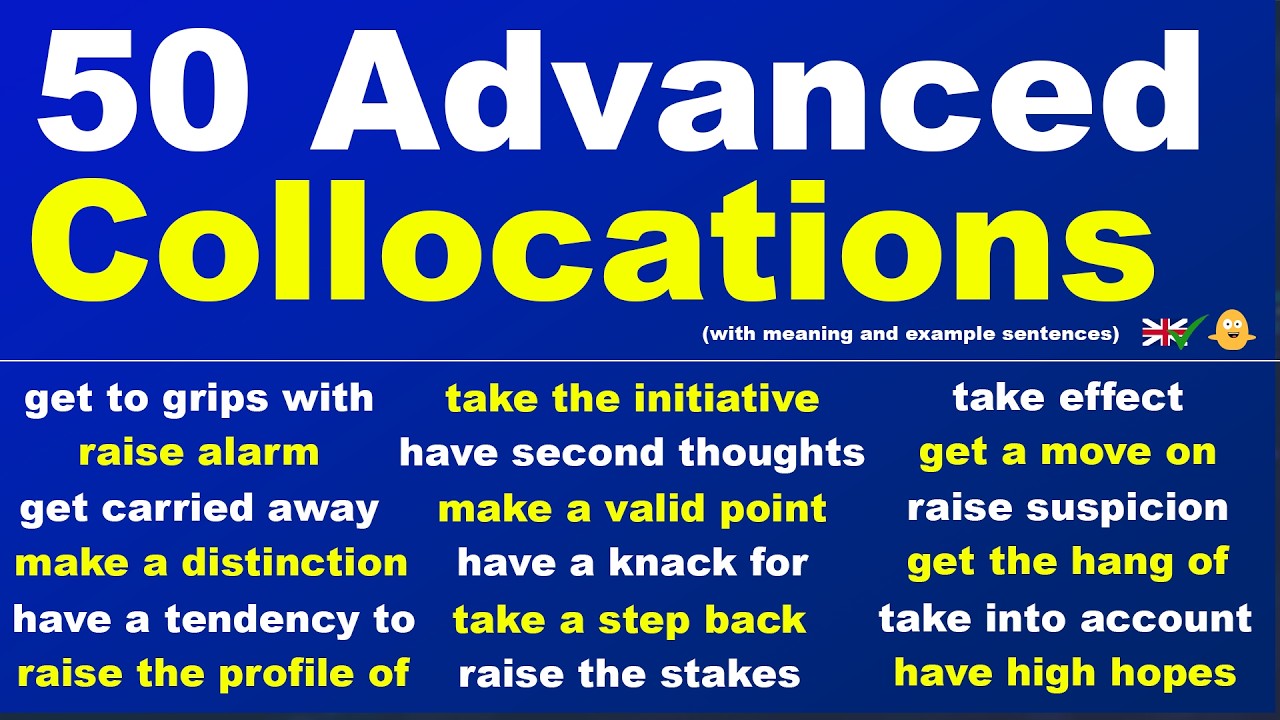 50 Advanced Collocations for Everyday English Conversations!