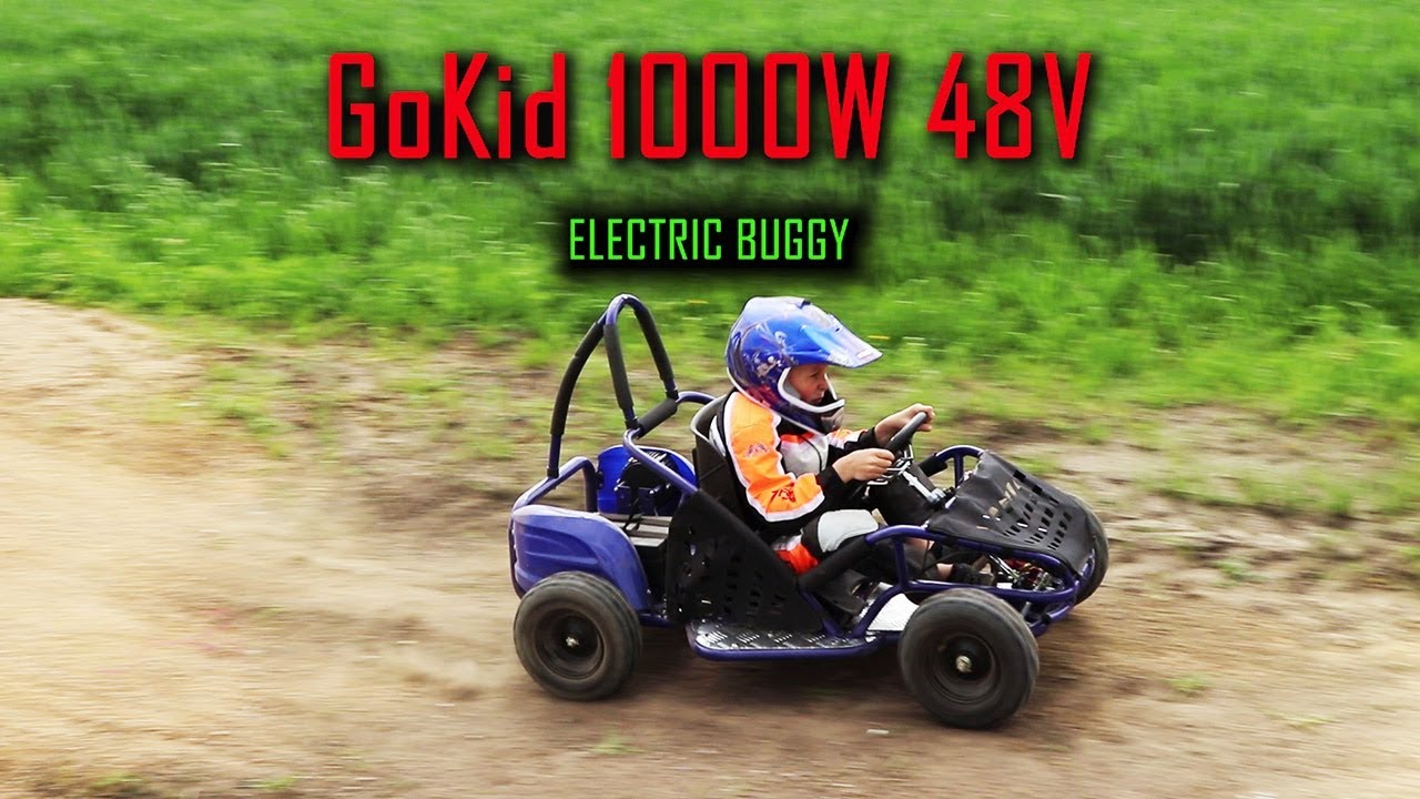 GoKid 1000Вт 48В электрический Buggy Gokart от Nitro Motors