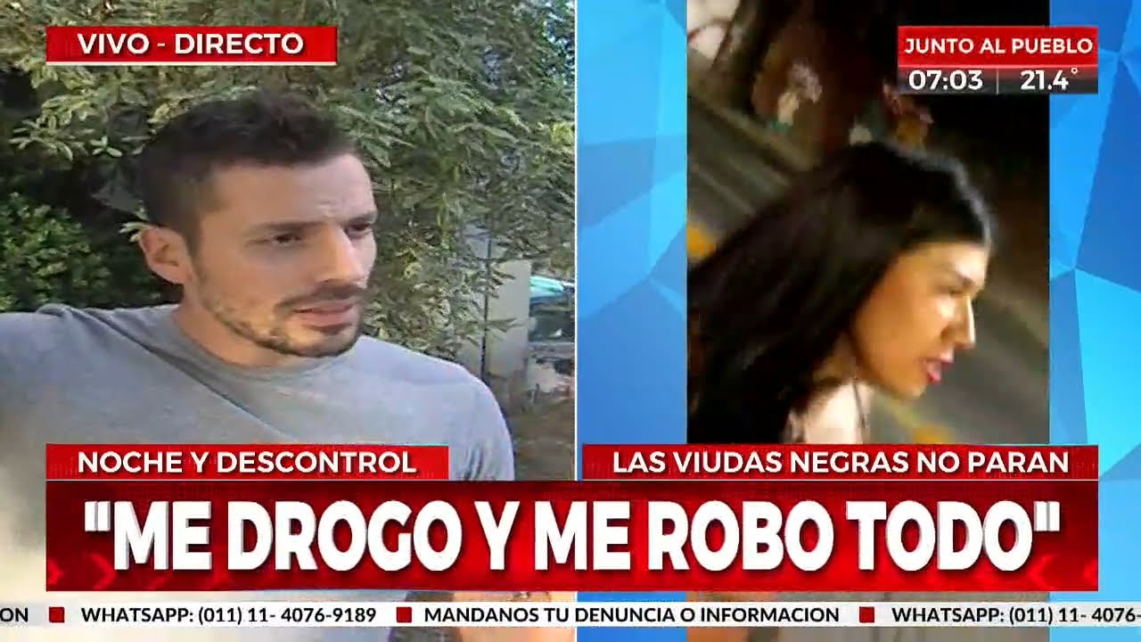 Ulises Jaitt fue a bailar y encontró a la viuda negra que le había robado