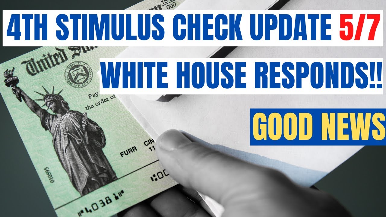 BIG Fourth Stimulus Check Update! (WHITE HOUSE JUST SAID)