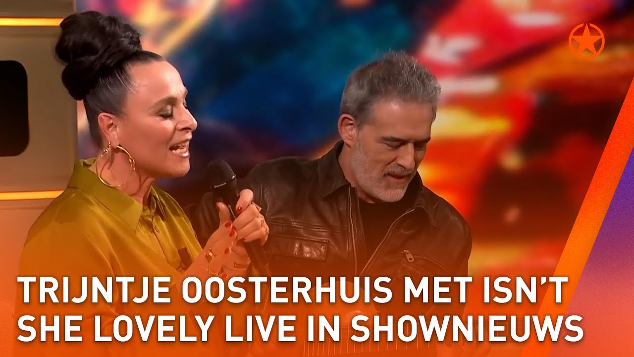 Trijntje Oosterhuis - Isn't She Lovely LIVE in Shownieuws | SHOWNIEUWS