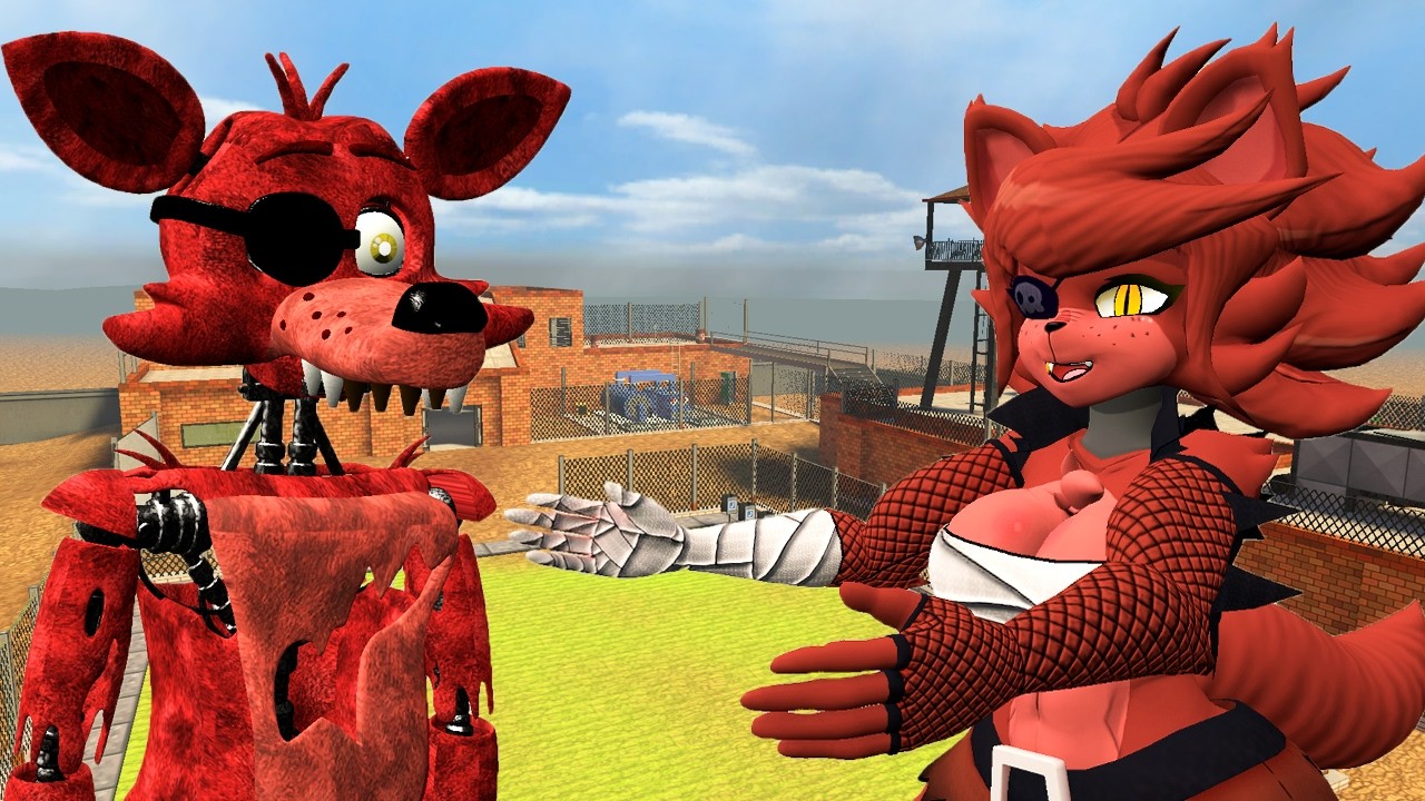 Foxina ESCAPES JAIL!! (GMOD FNAF)