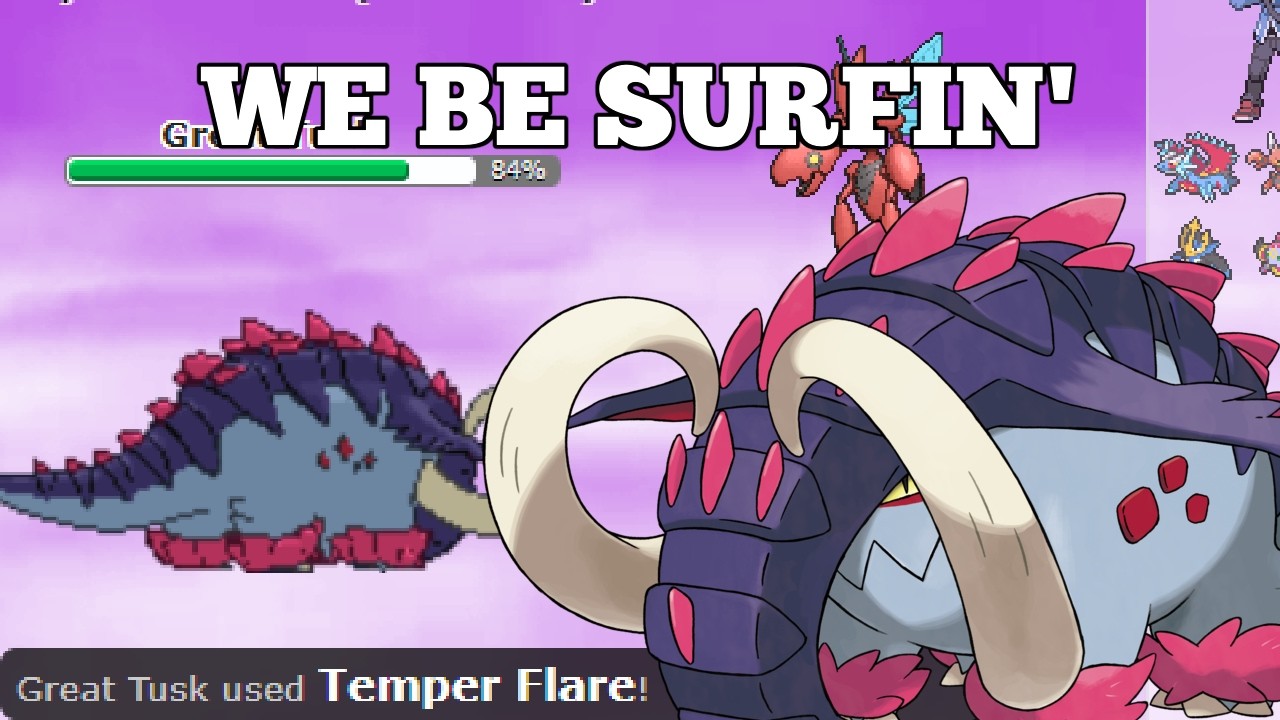 SURGE SURFER GREAT TUSK IS THE ULTIMATE ANTI-META THREAT IN ALMOST ANY ABILITY!